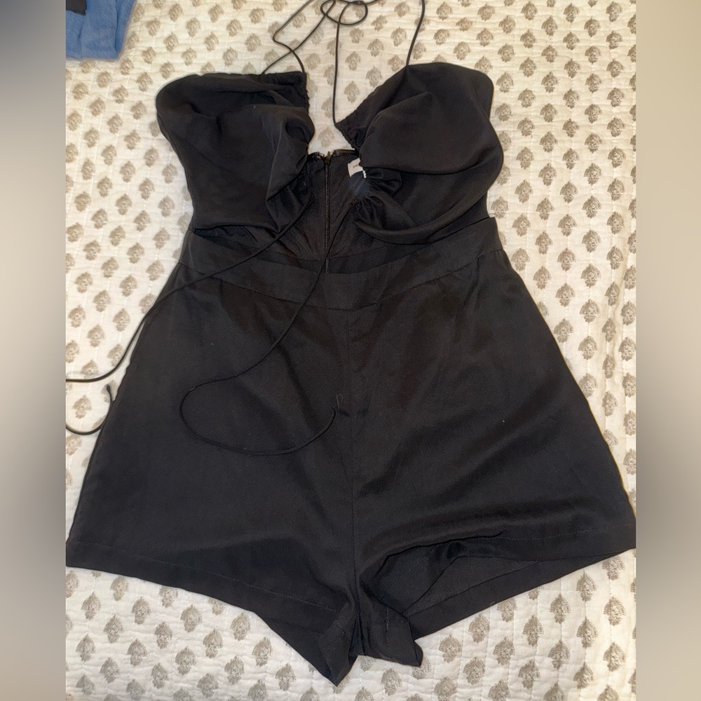 Superdown Black Romper